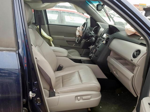 5FNYF4H71EB046990 - 2014 HONDA PILOT EXLN  photo 5