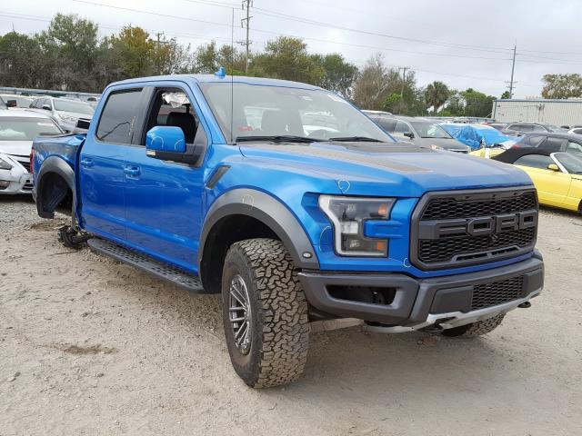 1FTFW1RG2KFA74471 - 2019 FORD F150 RAPTOR  photo 1