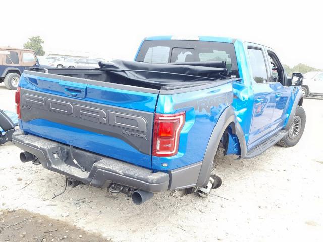 1FTFW1RG2KFA74471 - 2019 FORD F150 RAPTOR  photo 4