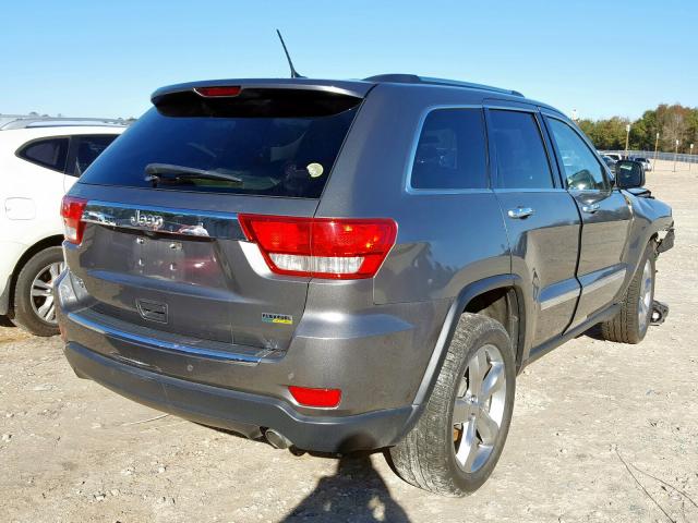 1C4RJECG0DC526885 - 2013 JEEP GRAND CHEROKEE OVERLAND  photo 4