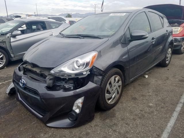 JTDKDTB33F1111845 - 2015 TOYOTA PRIUS C  photo 2