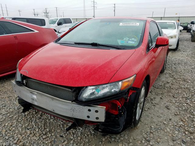 2HGFG3B80CH502132 - 2012 HONDA CIVIC EX  photo 2