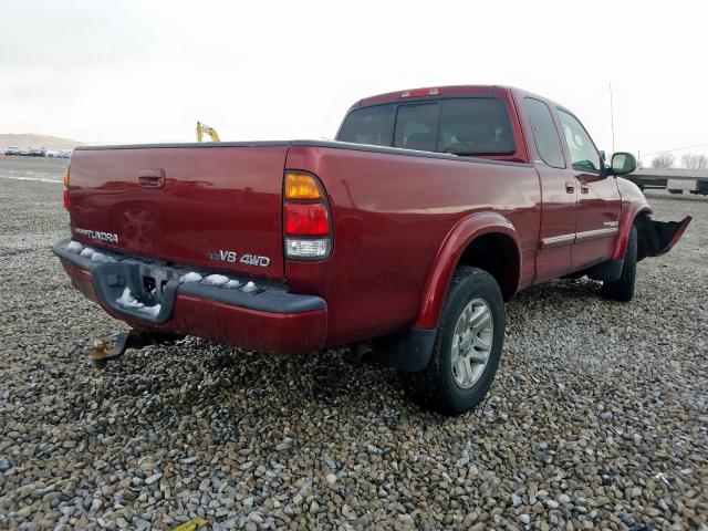 5TBBT48123S355928 - 2003 TOYOTA TUNDRA ACCESS CAB LIMITED  photo 4