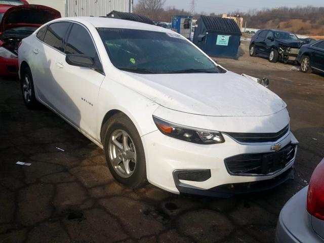 1G1ZB5ST4JF218469 - 2018 CHEVROLET MALIBU LS  photo 1