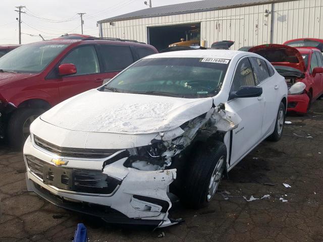 1G1ZB5ST4JF218469 - 2018 CHEVROLET MALIBU LS  photo 2