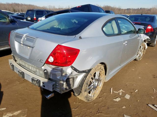 JTKDE167650025689 - 2005 TOYOTA SCION TC  ფოტო 4