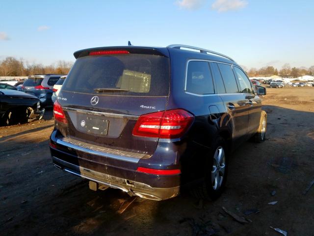 4JGDF6EE4KB229405 - 2019 MERCEDES-BENZ GLS 450 4MATIC  photo 4