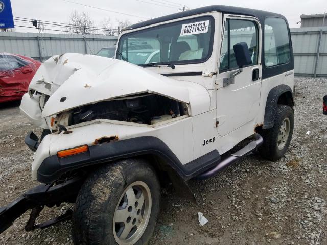 1J4FY19P6SP296574 - 1995 JEEP WRANGLER / YJ S  photo 2