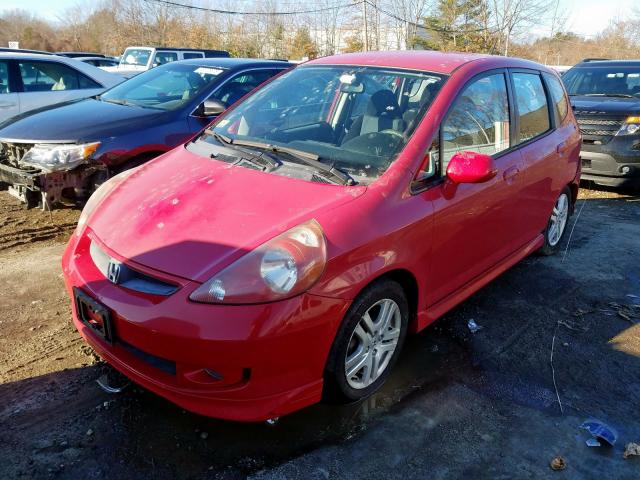 JHMGD38607S056787 - 2007 HONDA FIT S  photo 2