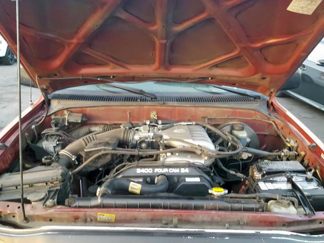 5TEGN92N44Z404258 - 2004 TOYOTA TACOMA DOUBLE CAB PRERUNNER  photo 7