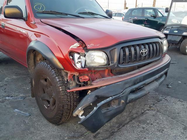 5TEGN92N44Z404258 - 2004 TOYOTA TACOMA DOUBLE CAB PRERUNNER  photo 9