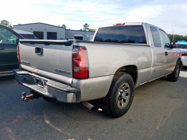 2GCEC19T651259264 - 2005 CHEVROLET SILVERADO C1500  photo 4