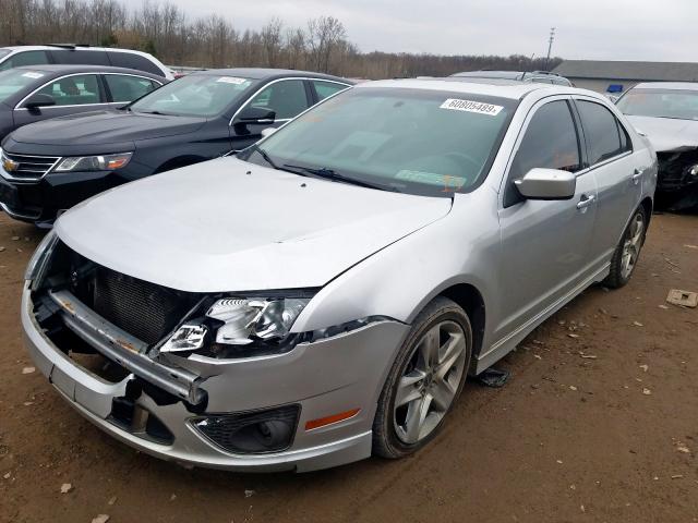 3FAHP0KC2BR154255 - 2011 FORD FUSION SPORT  photo 2