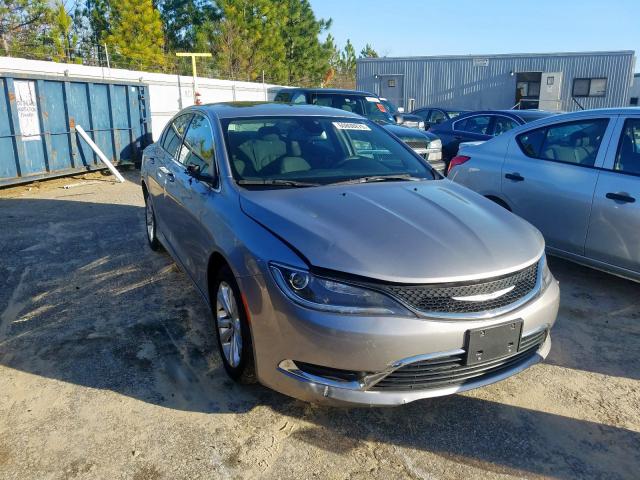 1C3CCCAB1FN742297 - 2015 CHRYSLER 200 LIMITED  photo 1