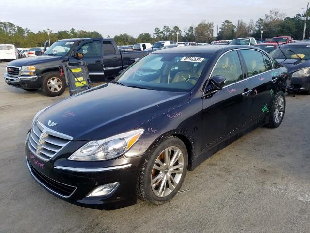 KMHGC4DD3DU257707 - 2013 HYUNDAI GENESIS 3.8L  photo 2