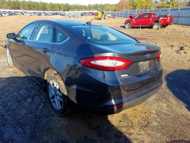 3FA6P0HD1GR216680 - 2016 FORD FUSION SE  photo 3