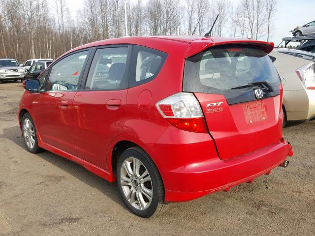 JHMGE8H49AC023667 - 2010 HONDA FIT SPORT  photo 3