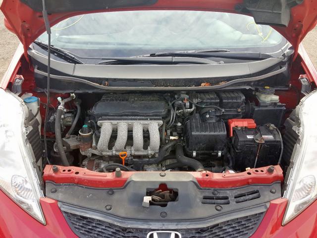 JHMGE8H49AC023667 - 2010 HONDA FIT SPORT  photo 7