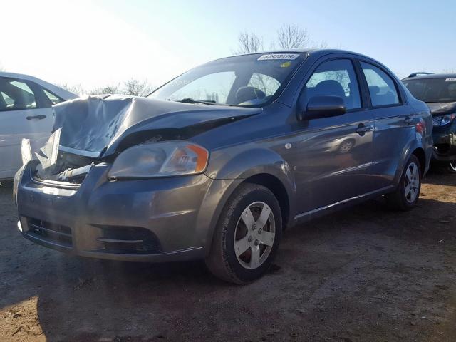 KL1TD56657B073848 - 2007 CHEVROLET AVEO BASE  ფოტო 2