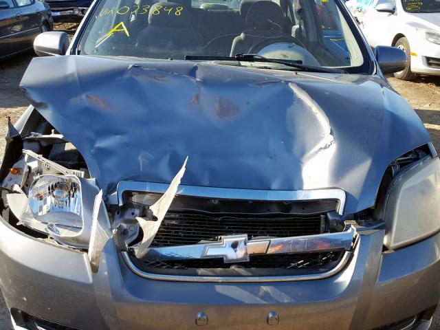 KL1TD56657B073848 - 2007 CHEVROLET AVEO BASE  ფოტო 7