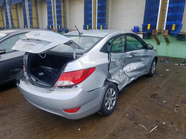 KMHCT4AE0EU766957 - 2014 HYUNDAI ACCENT GLS  photo 4