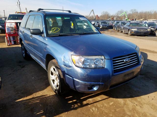 JF1SG63617H708248 - 2007 SUBARU FORESTER 2.5X  photo 1