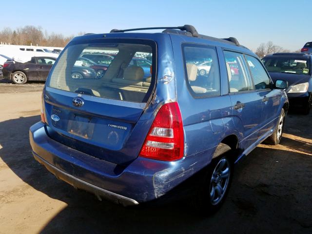 JF1SG63617H708248 - 2007 SUBARU FORESTER 2.5X  photo 4