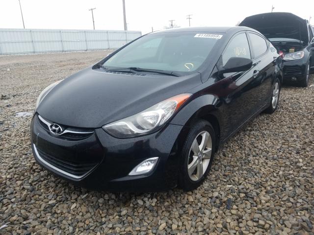 KMHDH4AE2CU297129 - 2012 HYUNDAI ELANTRA GLS  photo 2