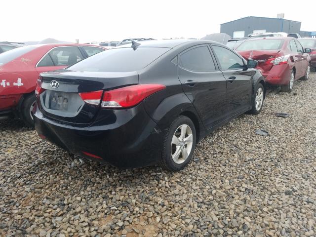 KMHDH4AE2CU297129 - 2012 HYUNDAI ELANTRA GLS  photo 4