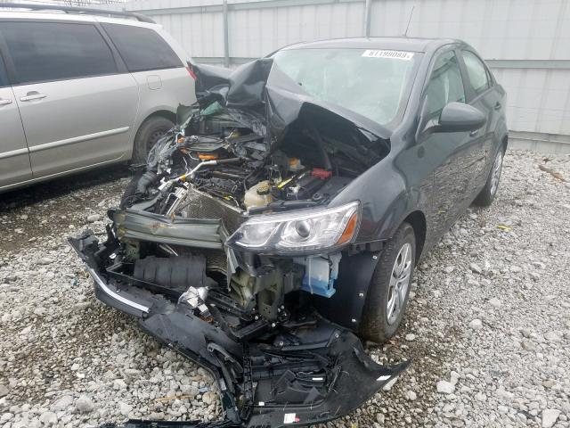 1G1JB5SH2H4134245 - 2017 CHEVROLET SONIC LS  照片 2