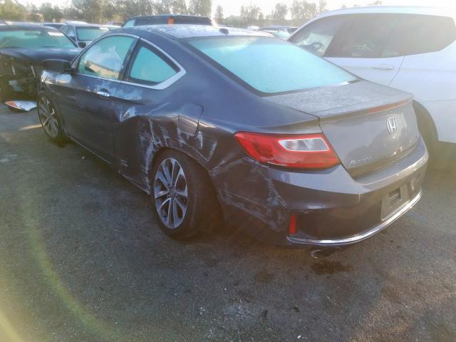 1HGCT2A80DA000764 - 2013 HONDA ACCORD EXL  photo 3