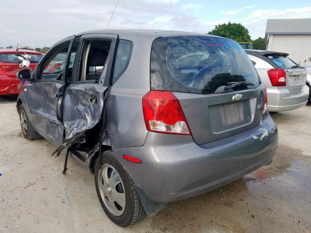 KL1TD66697B763334 - 2007 CHEVROLET AVEO BASE  foto 3