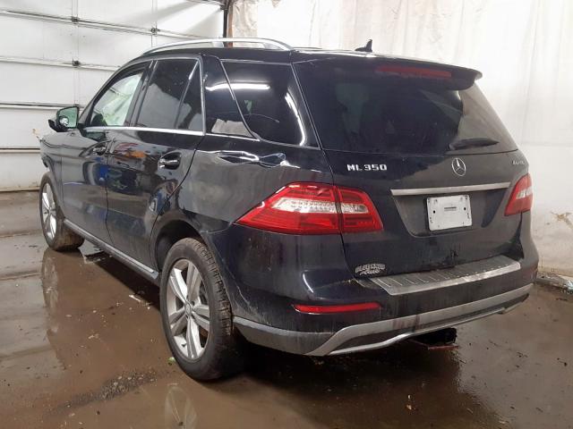 4JGDA5HB3FA543178 - 2015 MERCEDES-BENZ ML 350 4MATIC  photo 3