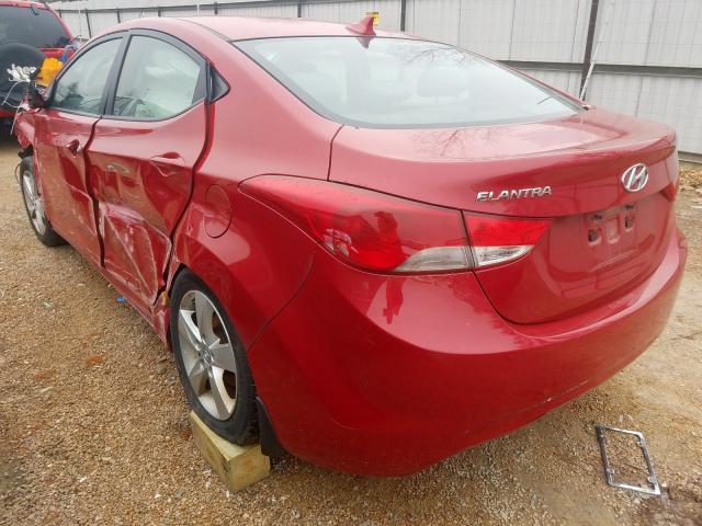 KMHDH4AE0DU978763 - 2013 HYUNDAI ELANTRA GLS  photo 3