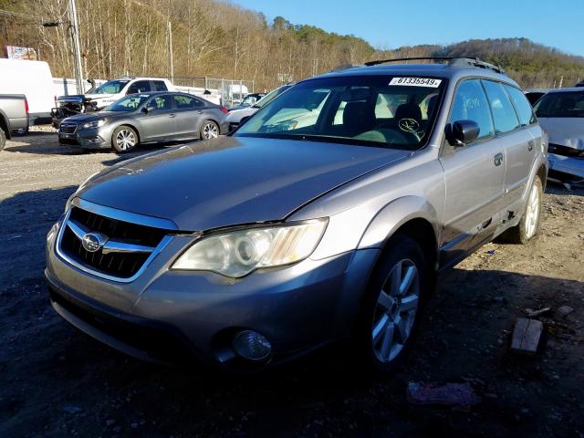 4S4BP61C187313931 - 2008 SUBARU OUTBACK 2.5I  photo 2