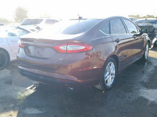 3FA6P0H7XGR102395 - 2016 FORD FUSION SE  photo 4