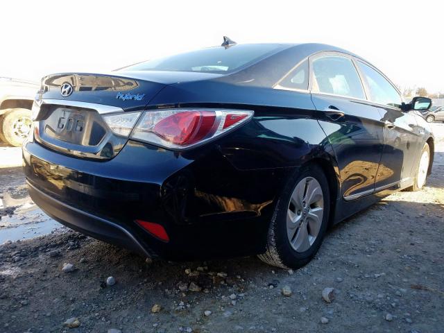 KMHEC4A47FA121919 - 2015 HYUNDAI SONATA HYBRID  photo 4