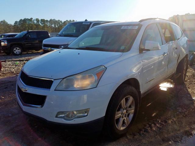 1GNER23D99S116232 - 2009 CHEVROLET TRAVERSE LT  photo 2