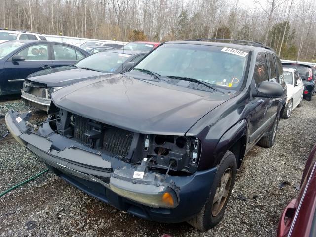 1GNDS13SX52183389 - 2005 CHEVROLET TRAILBLAZER LS  photo 2