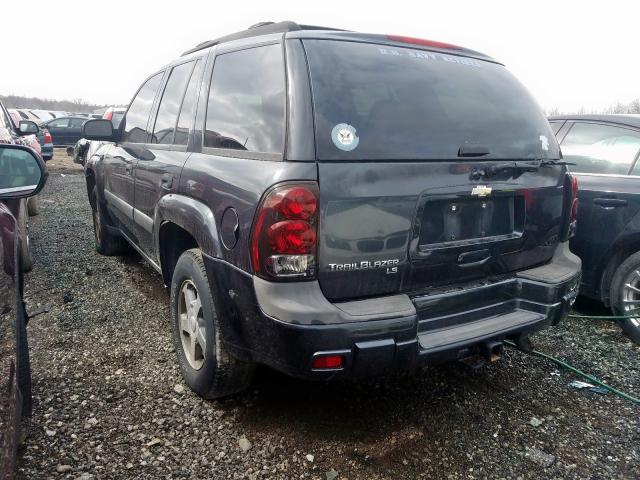 1GNDS13SX52183389 - 2005 CHEVROLET TRAILBLAZER LS  photo 3