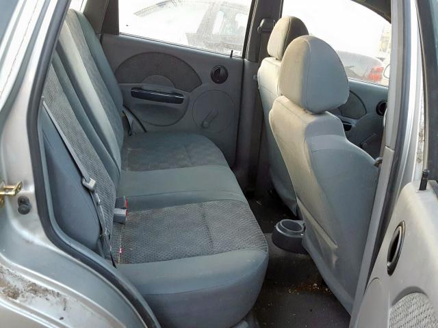 KL1TD62635B336217 - 2005 CHEVROLET AVEO BASE  ფოტო 6