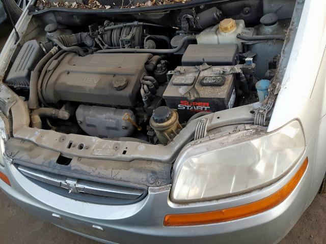KL1TD62635B336217 - 2005 CHEVROLET AVEO BASE  ფოტო 7