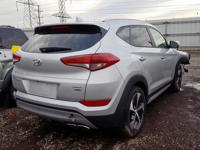 KM8J3CAL6JU763197 - 2018 HYUNDAI TUCSON SPORT  photo 4