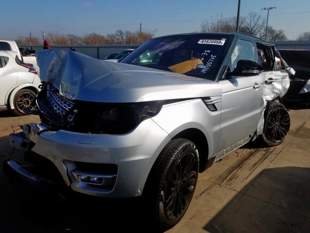 SALWR2FE6HA159747 - 2017 LAND ROVER RANGE ROVER SPORT SC  photo 2