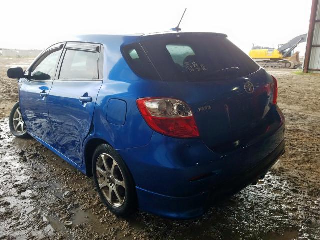 2T1KE40E29C024025 - 2009 TOYOTA COROLLA MATRIX S  photo 3