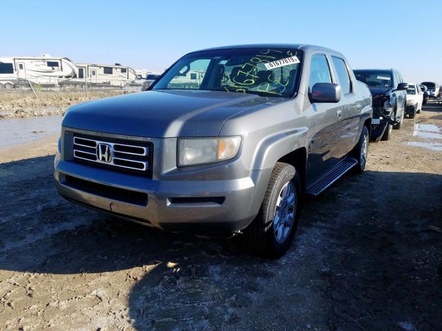 2HJYK16587H503301 - 2007 HONDA RIDGELINE RTL  photo 2