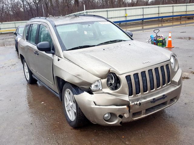 1J8FF47WX8D639381 - 2008 JEEP COMPASS SPORT  photo 1