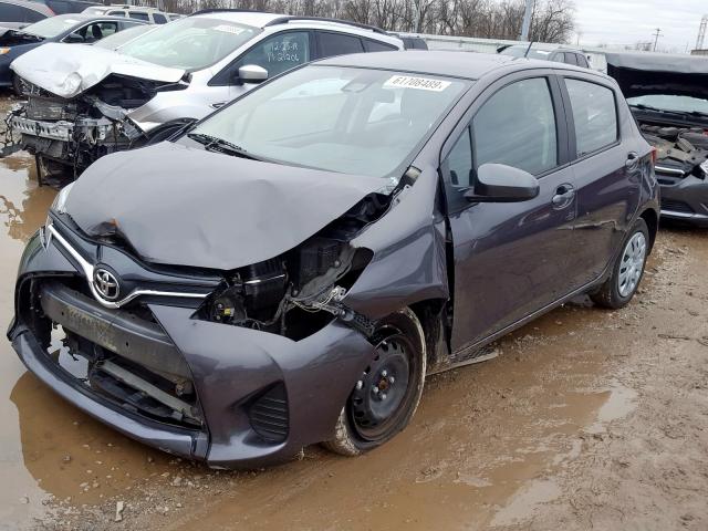 VNKKTUD36HA078923 - 2017 TOYOTA YARIS L  photo 2