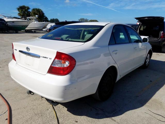 4T1BE32K24U299107 - 2004 TOYOTA CAMRY LE  photo 4