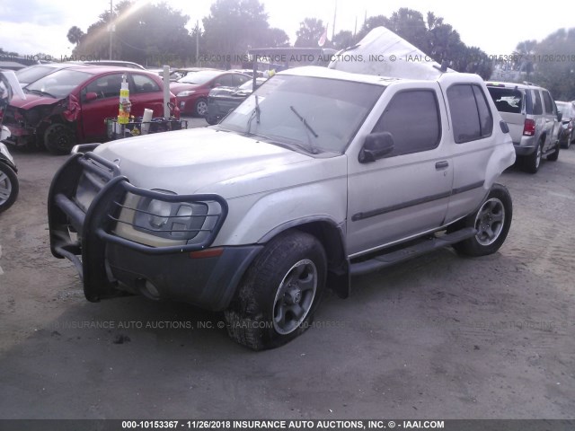 5N1ED28T34C649196 - 2004 NISSAN XTERRA XE/SE SILVER photo 2